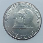 USA one dollar 1776-1976 S zilver, prachtig!, Ophalen of Verzenden, Noord-Amerika, Losse munt, Zilver