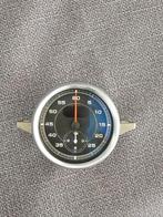 Originele Porsche stopwatch chronoklok voor dashboard zilver, Ophalen of Verzenden, Gebruikt, Porsche