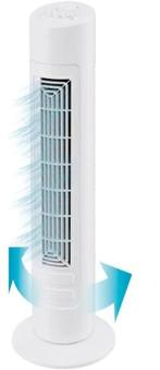 Nieuwe Silvercrest Torenventilator 50W 76 cm Wit 3 snelheden, Witgoed en Apparatuur, Ventilatoren, Ophalen of Verzenden, Nieuw
