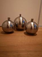 bio ethanol branders luxe rvs bol 3st  30,=, Huis en Inrichting, Woonaccessoires | Kandelaars en Kaarsen, 25 tot 50 cm, Nieuw