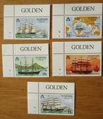 Guernsey, serie historische driemaster Golden Spur, 1988, Postzegels en Munten, Postzegels | Europa | UK, Verzenden, Postfris
