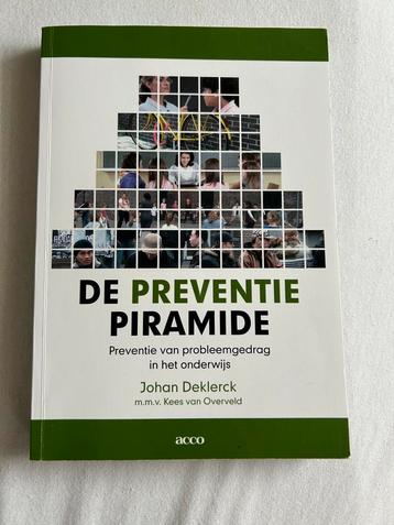 Johan Deklerck - De preventiepiramide beschikbaar voor biedingen
