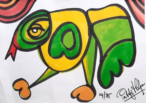 Patty Harpenau – Vogel, Antiek en Kunst, Kunst | Overige Kunst, Ophalen of Verzenden