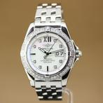 Breitling Galactic 41 Diamonds A49350, Staal, Gebruikt, Staal, Breitling