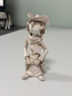 Vintage Dino Bencini Beeldje Brandweerman Italië Gesigneerd, Ophalen of Verzenden, Zo goed als nieuw, Mens