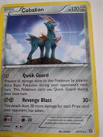 Cobalion Pokémonkaart - Zeldzaam!, Ophalen of Verzenden, Zo goed als nieuw, Losse kaart