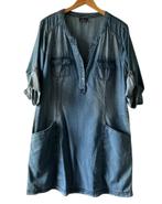 Denim jurk Colours Of The World maat 42, Kleding | Dames, Blauw, Maat 42/44 (L), Ophalen of Verzenden, Zo goed als nieuw