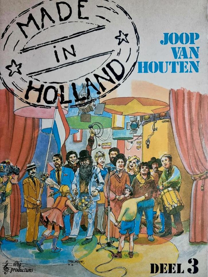 Joop van Houten - Made in Holland Deel 3, Muziek en Instrumenten, Bladmuziek, Gebruikt, Thema, Populair, Gitaar, Piano, Zang, Ophalen of Verzenden
