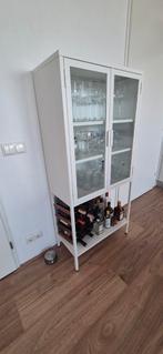 Loods 5 Kast met glazen deurtjes, Huis en Inrichting, Kasten | Vitrinekasten, Ophalen, Met deur(en), Glas, 100 tot 150 cm