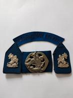 Setje Huzaren van Boreel met Straatnaam, Verzamelen, Ophalen of Verzenden, Landmacht, Nederland, Embleem of Badge