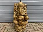 Ganesha 65cm hoog nu €50,-, Ophalen, Nieuw, Beton, Dierenbeeld