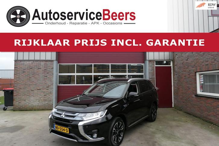 Mitsubishi Outlander 2.0 PHEV Premium, Camera, Stuur en Stoe, Auto's, Mitsubishi, Bedrijf, Te koop, Outlander, 4x4, ABS, Achteruitrijcamera