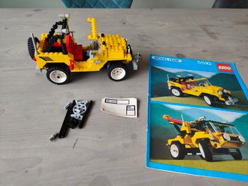 Lego model team 5510 4x4 jeep off-road 