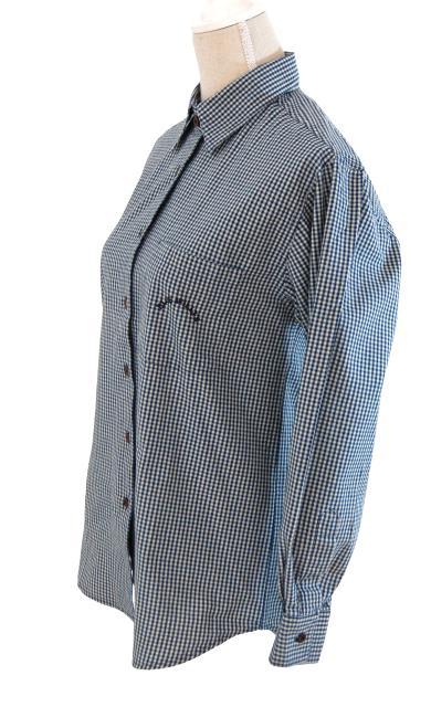 Nieuwe Blue Willi's blouse, kl.ruit, blauw, Mt. S, Kleding | Dames, Blouses en Tunieken, Nieuw, Maat 36 (S), Blauw, Verzenden