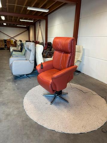Relaxfauteuil leren relax fauteuil sta op stoel Meubelzorg beschikbaar voor biedingen