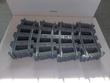 LEGO Treinspoor set van 16 nieuwe bochten beschikbaar voor biedingen