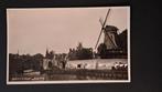 Fotokaart Sloten Friesland Lemsterpoort met Molen 1938, Ophalen of Verzenden, 1920 tot 1940, Gelopen, Friesland