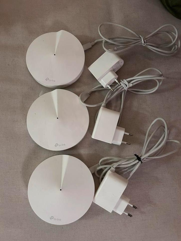 TP-Link Deco M5 Mesh WiFi Systeem (3 stuks), Computers en Software, WiFi-versterkers, Gebruikt, Ophalen