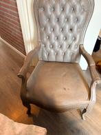 ouderwetse fauteuil geschilderd 2 stuks beschikbaar, Ophalen, Gebruikt