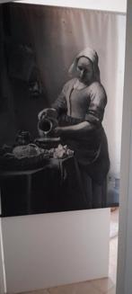 Wanddoek 'Het Melkmeisje' Vermeer, Ophalen of Verzenden