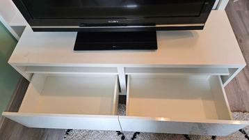 IKEA Besta TV Meubel - Wit - afbeelding 3