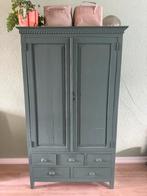 Groene Vintage Kast, Antiek en Kunst, Ophalen