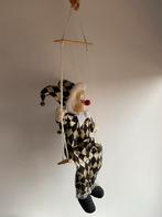 Antieke Clown op Schommel - Vintage Decoratie Speelgoed, Antiek en Kunst, Antiek | Speelgoed, Ophalen