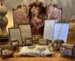 Antieke glazen kistjes, Antiek en Kunst, Ophalen of Verzenden