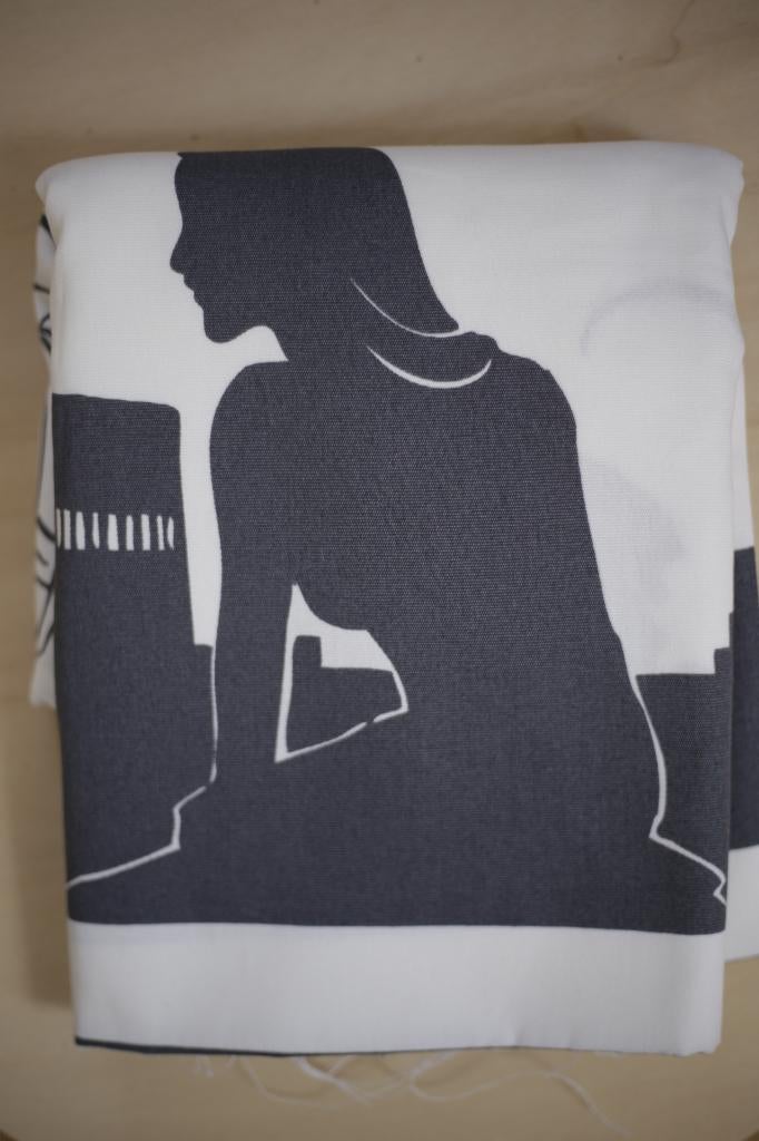 Stof Ikea Åsa Ekström, Ophalen, 120 cm of meer, Wit, Nieuw