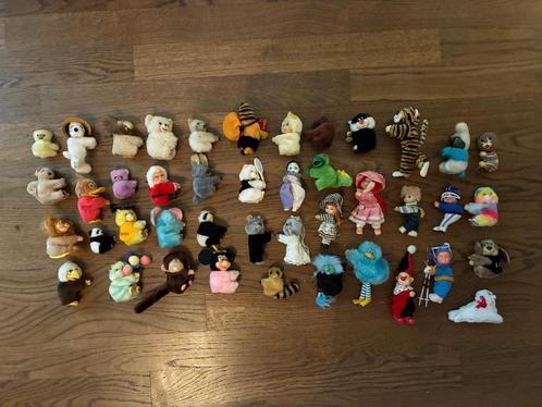 43 knijppoppetjes clip-on poppetjes vintage, Verzamelen, Poppetjes en Figuurtjes, Gebruikt, Ophalen of Verzenden
