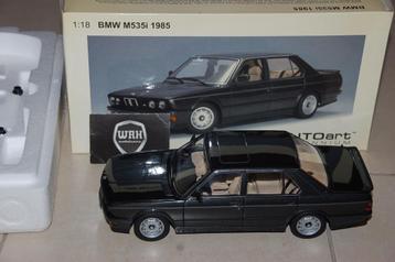 1:18 BMW M535i E28 black Autoart 75162 diecast WRH beschikbaar voor biedingen