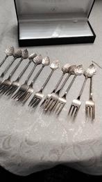 Antiek zilveren vorkjes., Antiek en Kunst, Antiek | Bestek, Ophalen of Verzenden