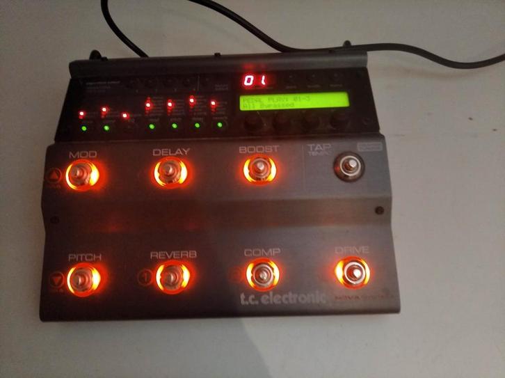 Nova System TC electronic, Muziek en Instrumenten, Effecten, Gebruikt, Reverb, Compressor, Multi-effect, Ophalen of Verzenden