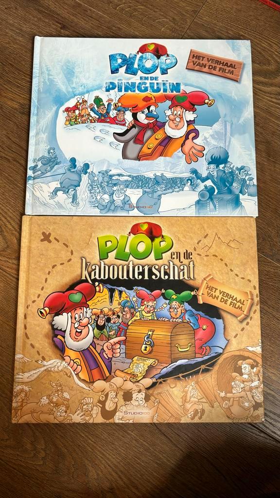 Plop Boeken: Pinguïn & Kabouterschat, Boeken, Kinderboeken | Jeugd | onder 10 jaar, Gelezen, Sprookjes, Ophalen of Verzenden