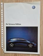Folders Volkswagen Scirocco mk 3, Verzenden, Zo goed als nieuw, Volkswagen