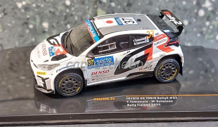 Toyota GR Yaris rally2 #37 2024 1:43 Ixo 1184, Hobby en Vrije tijd, Modelauto's | 1:43, Nieuw, Auto, Overige merken, Verzenden