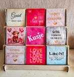 Leuke tegeltjes met grappige spreuken en prints., Ophalen of Verzenden