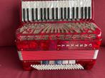 Z.g.a.n.Castelli ( Ballone Burini)accordeon .4korig.Piccolo., Overige merken, Zo goed als nieuw, 120-bas, Met riemen