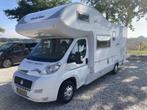 Roller Team Granduca Garage P, ruime camper bouwjaar 2009, Caravans en Kamperen, Campers, Alkoof, Ringverwarming, Fiat, Gaslek-detector