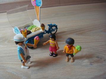 Playmobil 9426 Family Fun Ijsjesverkoper ALS NIEUW! beschikbaar voor biedingen