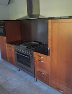 Rvs afzuigkap itho en achterwand, Huis en Inrichting, Ophalen of Verzenden, Overige materialen, Overige stijlen, Overige typen