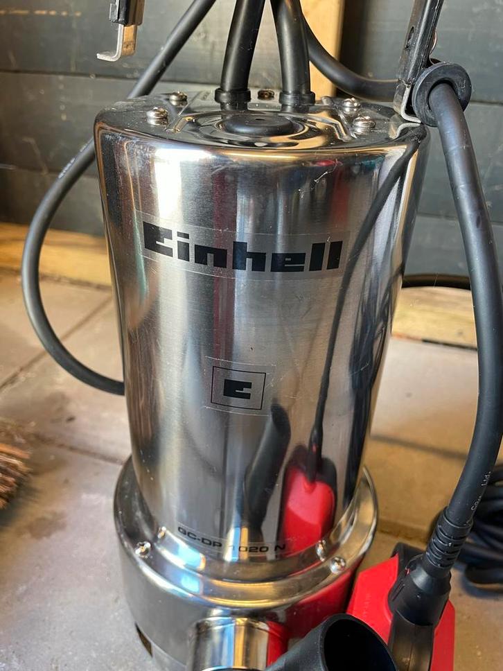 Einhell Vuilwaterpomp + Slang & Bevestiging, Tuin en Terras, Waterpompen, Gebruikt, Elektrisch, Dompelpomp, Ophalen