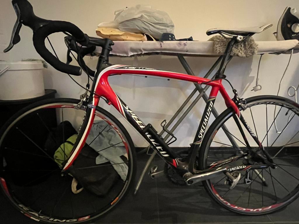 Mooie Specialized Tarmac SL2 framemaat 56, Carbon, Zo goed als nieuw, Meer dan 20 versnellingen, 53 tot 57 cm