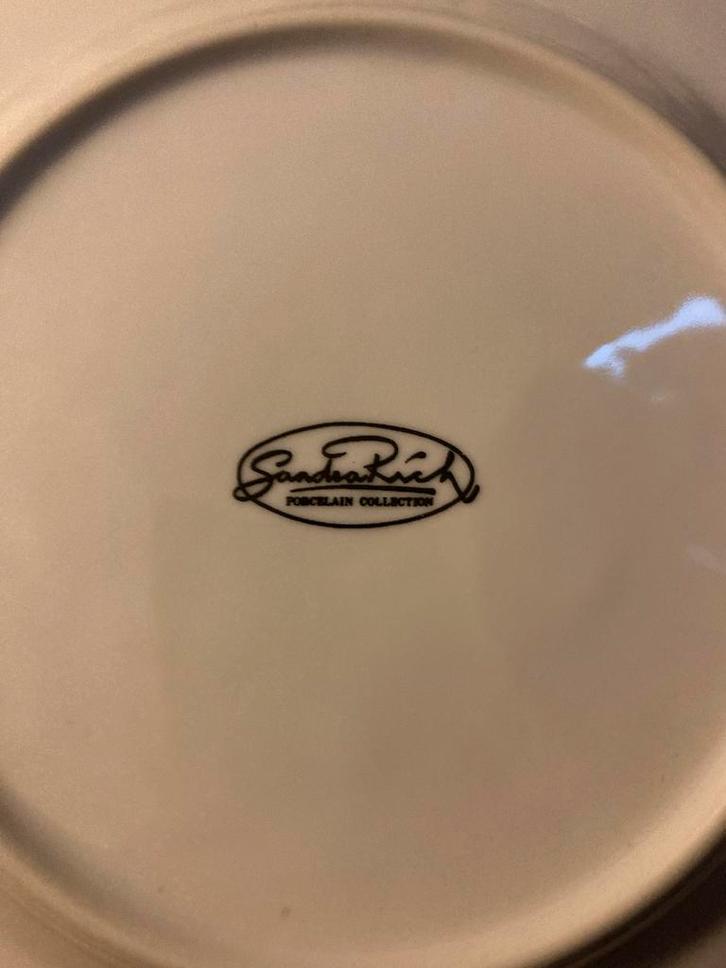 Vintage Sandra Rich 'Les Fromages' Schaal - Kaas Thema Porse, Antiek en Kunst, Antiek | Schalen, Ophalen