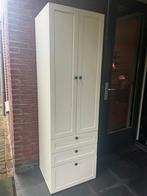 Kledingkast wit 50x60x195 cm, Huis en Inrichting, Ophalen, Met hangruimte, 50 tot 100 cm, Zo goed als nieuw