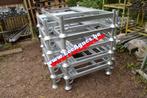 Stelling steiger Stapelpallet Stapelbak Layher Olan AFIX MJ, Doe-het-zelf en Verbouw, Ophalen, Doos, 100 cm of meer, 60 cm of meer