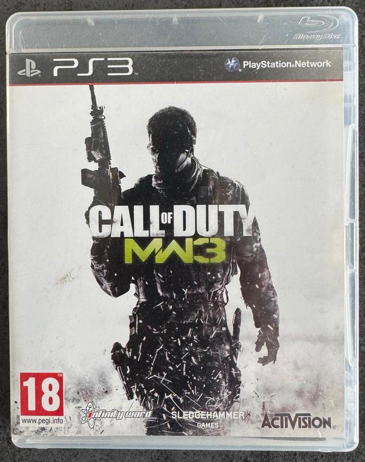 Call of Duty: MW3 - PS3, Spelcomputers en Games, Games | Sony PlayStation 3, Gebruikt, Shooter, 1 speler, Vanaf 18 jaar, Eén computer
