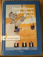 C.J. Loonstra - Hoofdlijnen Nederlands recht, Ophalen of Verzenden, Gelezen, C.J. Loonstra