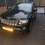 Jeep Compass 2.4 AUT 2014 Zwart, Auto's, Automaat, 450 kg, Zwart, 2359 cc