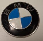 Embleem BMW  metaal met zilverkleurige letters, Ophalen of Verzenden, Gebruikt
